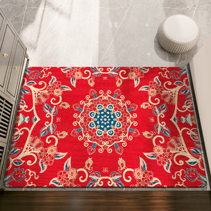 Non-slip door mat front door mat, dust removal entryway rug doormat indoor door mats for outdoors