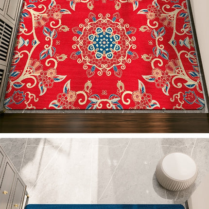 Non-slip door mat front door mat, dust removal entryway rug doormat indoor door mats for outdoors