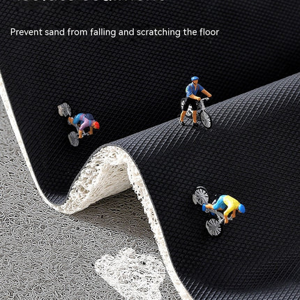 Household floor mats, indoor door mats outdoors for entryway non-slip doormat foot mats, dust scraping front door mat