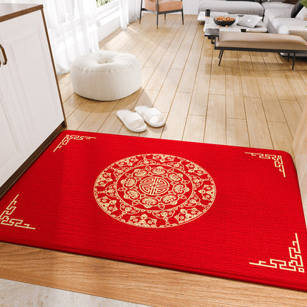 Entryway rug dustproof indoor door mats for entryway, welcome front door mat for outdoor - household water-absorbent non-slip doormat