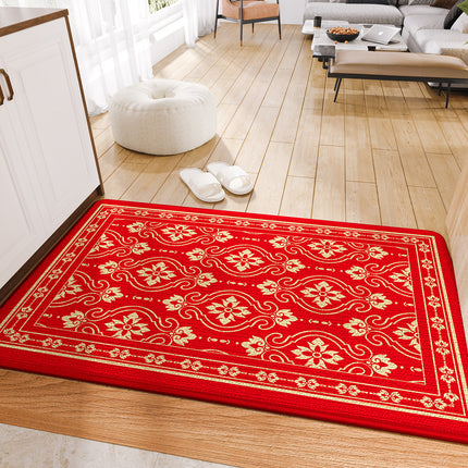 Entryway rug dustproof indoor door mats for entryway, welcome front door mat for outdoor - household water-absorbent non-slip doormat