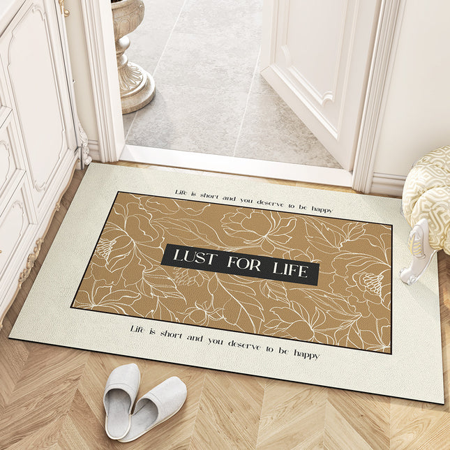 Floor mats, indoor door mat entryway rug - Non-slip floor mats doormat for home outdoor mats for front door