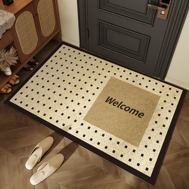 Door mat, indoor door mats entryway rug front door mat wear-resistant doormat non-slip floor mats outdoor mat