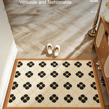 Haustürmatte, Außeneingangsteppich, Staubentfernungs-Fußmatten für Zuhause – moderne Fußmatte im minimalistischen Stil, verschleißfeste, schmutzige Teppich-Anti-Rutsch-Fußmatte