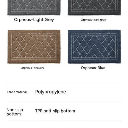 Outdoor Doormats, Modern Geometric Door Mat Entryway Rug Entry Dusting Floor Mats for Home, Waterproof Non-Slip Door Mat Indoor Door Mats