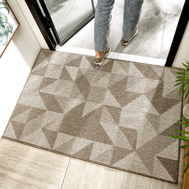 Outdoor Doormats, Modern Geometric Door Mat Entryway Rug Entry Dusting Floor Mats for Home, Waterproof Non-Slip Door Mat Indoor Door Mats