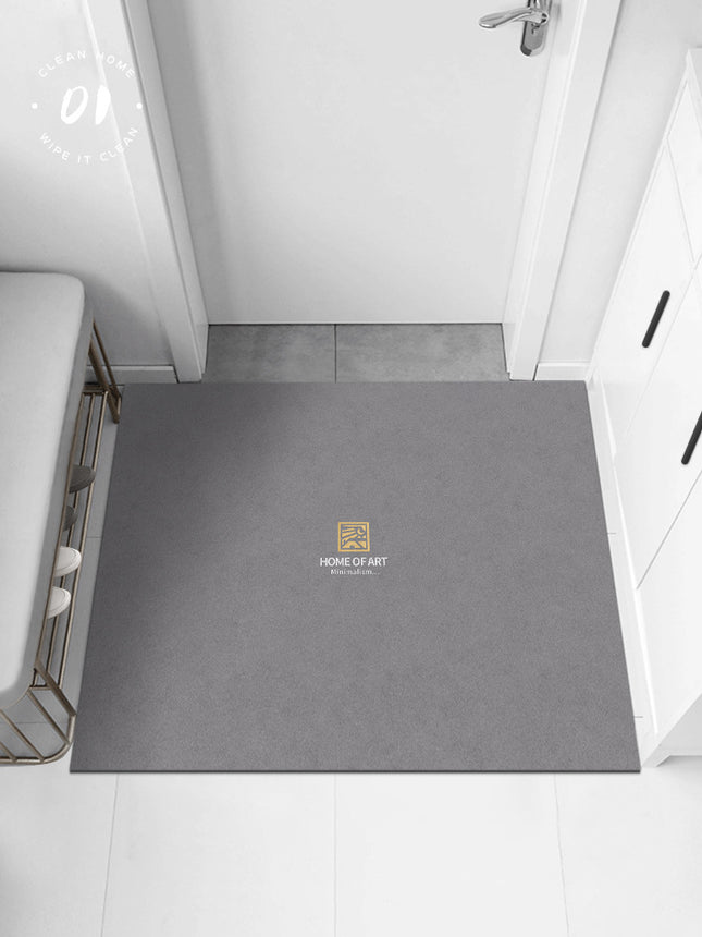 Outdoor mats for front door pvc leather entry floor mats, entrance doorway door mat front door mat cuttable