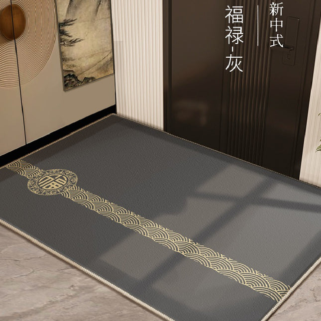 Door Mat for Indoor Outdoor Loop Fleece Entrance Doormat Washable Floor Mats Entryway Rug Front Door Mat
