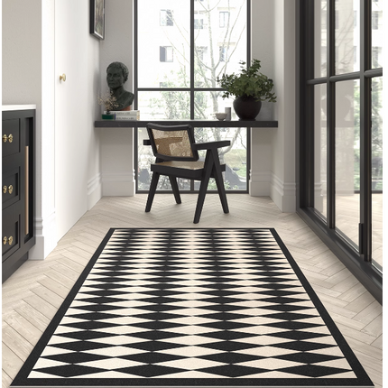 Tapis de sol en cuir PVC tapis de porte d'entrée tapis de porte intérieur imperméable pour entrée paillasson antidérapant tapis d'entrée de hall d'entrée