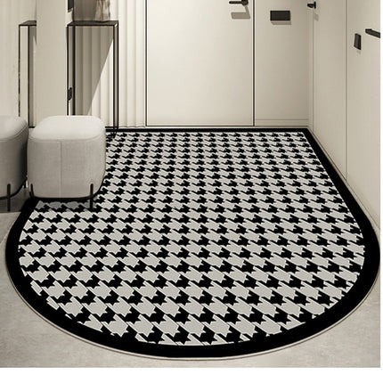 Tapis de sol en cuir PVC tapis de porte d'entrée tapis de porte intérieur imperméable pour entrée paillasson antidérapant tapis d'entrée de hall d'entrée
