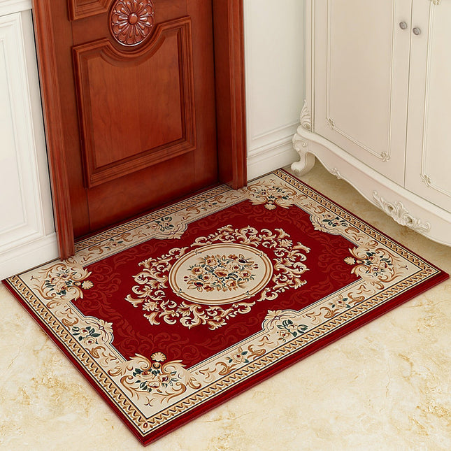 Outdoor Door Mat European Fashion Entryway Rug Entrance Doormat Welcome Mat for Home Shoe Shine Mat