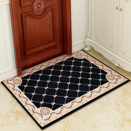 Outdoor Door Mat European Fashion Entryway Rug Entrance Doormat Welcome Mat for Home Shoe Shine Mat Floor Mats