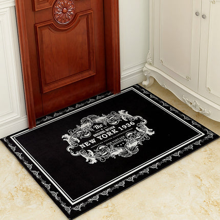 Outdoor Door Mat European Fashion Entryway Rug Entrance Doormat Welcome Mat for Home Shoe Shine Mat Floor Mats
