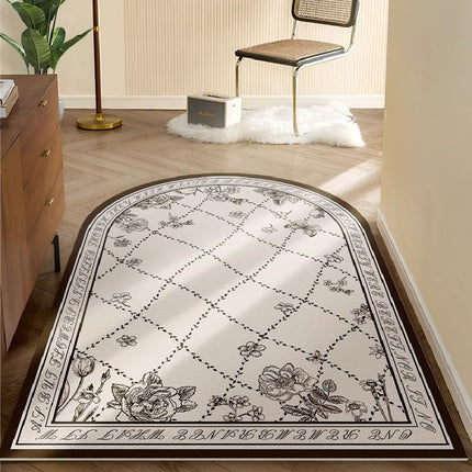 Indoor Outdoor Door Mat Front Door Mat PVC Non-Slip Dirt Resistant Entrance Floor Mats Front and Back Floor Mat