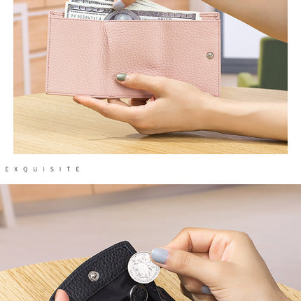 Women's Small Wallet Card Holder Wallet Coin Purse Slim Credit Card Holder, Foldable Short Wallet Coin Pouch