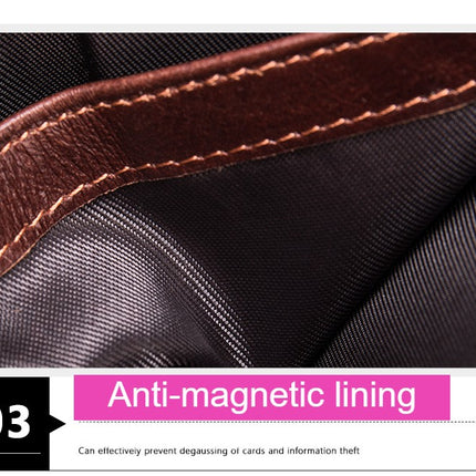 Men's Classic Wallet, RFID Blocking, Coin Pocket Bifold Wallet, Leather Casual Fashion Short Money Clip