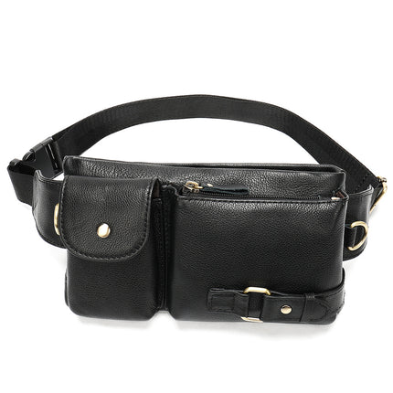 Sac en cuir pour hommes, sacoche en cuir de vache collé, pochette pour téléphone portable, sac de poitrine à bandoulière pour hommes