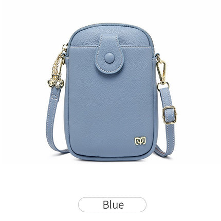 Petit sac à bandoulière pour femmes, portefeuille pour téléphone portable, mini sac à bandoulière, portefeuille à fermeture éclair, petite centaine fraîche avec petit sac