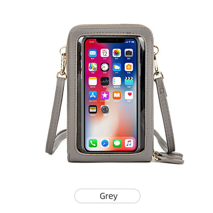 Multifunctional touch screen cell phone bag women crossbody bag cell phone bag fashion large capacity small bag