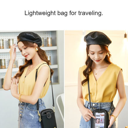Touch Screen Small Bag Women Mini Shoulder Crossbody Bag Women Bag Touch Screen Mobile Phone Bag Female