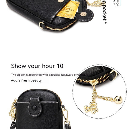 Touch Screen Small Bag Women Mini Shoulder Crossbody Bag Women Bag Touch Screen Mobile Phone Bag Female