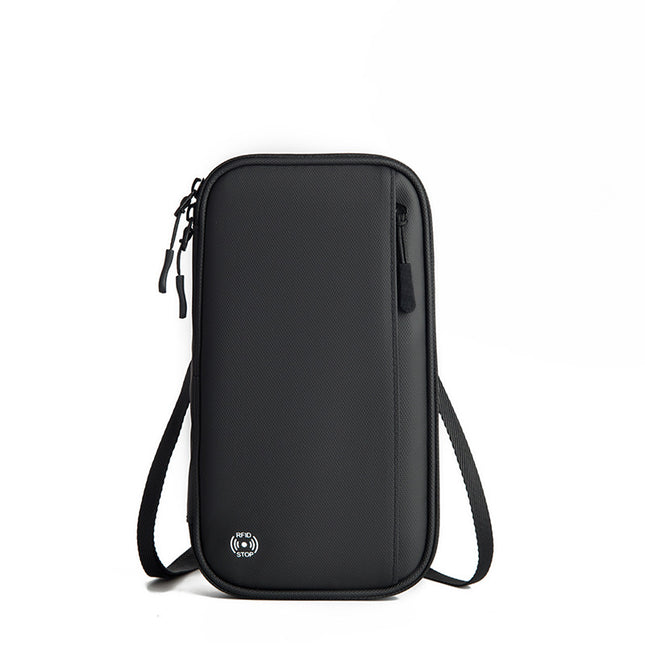 Passport Holder Waterproof RFID Blocking Credit Card Organizer Travel Wallet Ticket Holder Tote ID Bag