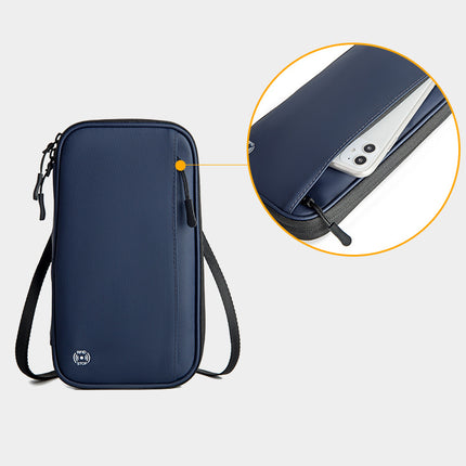 Porte-passeport étanche, blocage RFID, organisateur de cartes de crédit, portefeuille de voyage, porte-billet, fourre-tout, sac d'identité