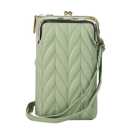 Cell Phone Wallet PU Leather Crossbody Small Shoulder Bag Handbag Clutch Bag Cell Phone Bag, Women's Wallet