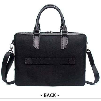 Oxford Cloth Briefcase Handbag For Men's Large Capacity Computer Bag Shoulder Bag