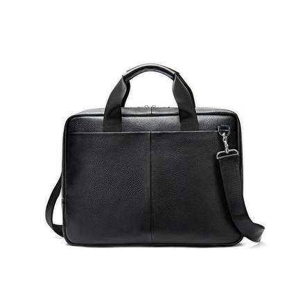 Herren-Umhängetasche aus echtem Leder, Computer-Handtasche, lässige Umhängetasche, große Kapazität, Umhängetasche