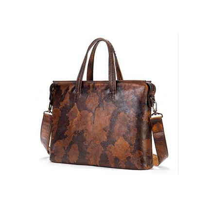 Genuine Leather Briefcases for Men Messenger Bag for Men Computer Bag Retro Waterproof Handbag