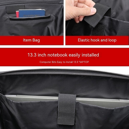 Men's Bag Genuine Leather Briefcase Cowhide Handbag Business Computer Bag large capacity briefcase