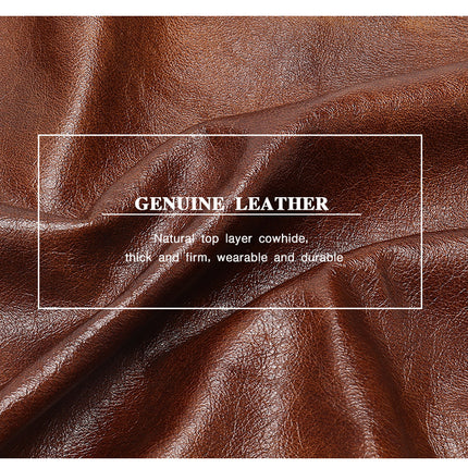 Genuine Leather Briefcase Laptop Crossbody Messenger Bags Business Travel Handbag for Men
