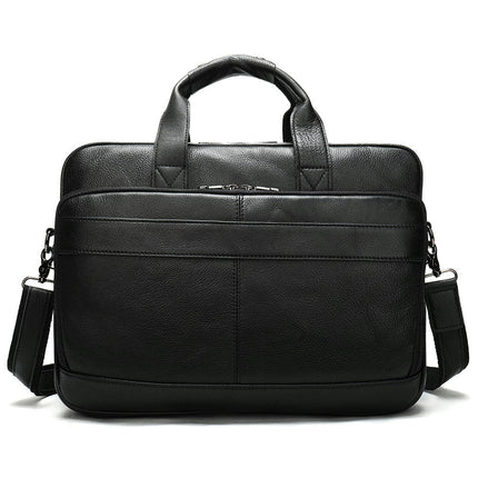 Handbag Business Briefcase Men's Bag Shoulder Crossbody Bag Men's Genuine Leather Bag Computer Bag
