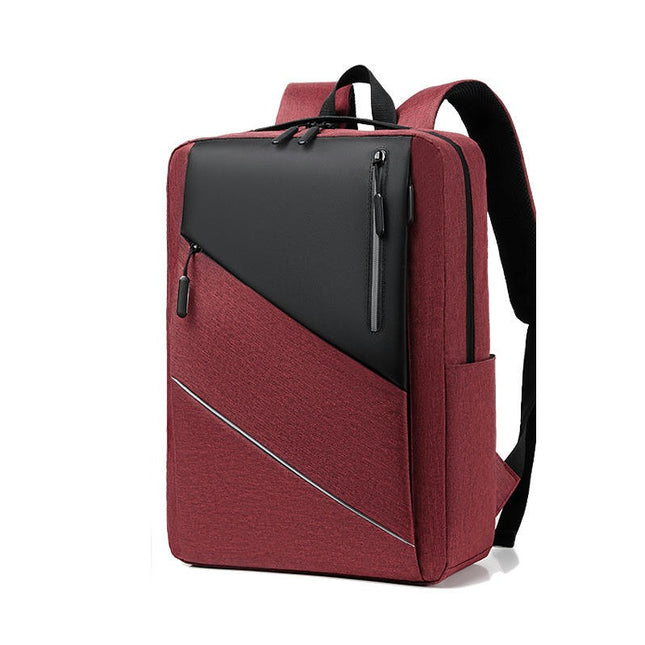 Laptop Backpack Business Work Bag Water Resistant Backpack for Men with USB Charging Port Durable Bookbags