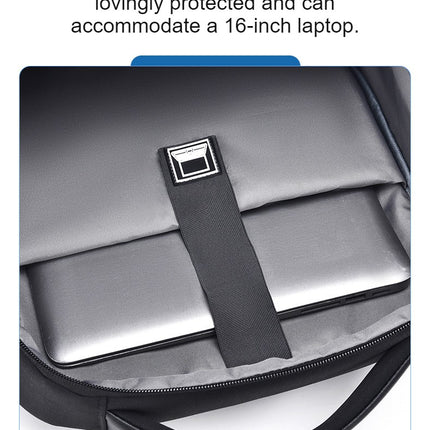 Laptop Backpack for Business Office, Travel Backpack with USB Charging Port Water resistant Bag for Men