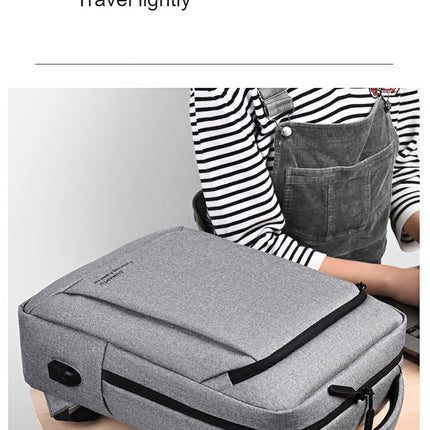 Laptop Backpack, School College Student Bookbag Casual Daypack Business Work Back Pack for Men