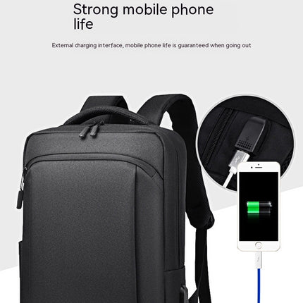 Laptop Backpack, School College Student Bookbag Casual Daypack Business Work Back Pack for Men