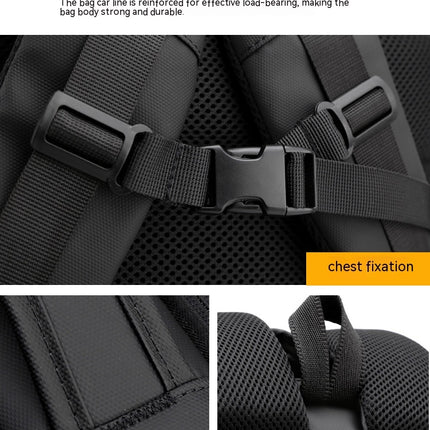 Backpack Men's Business Backpack with USB Charging Computer Bag Business Travel Handbag