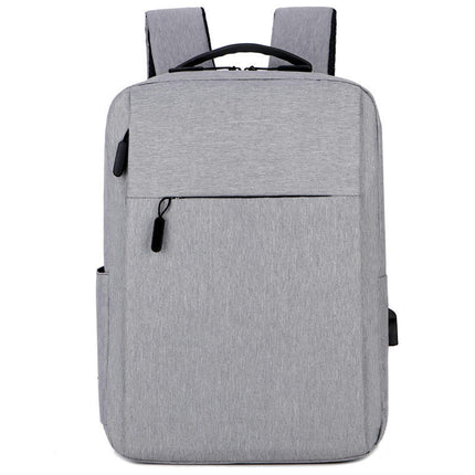 Nylon-Laptop-Rucksack, hohe Kapazität, Rucksack für Herren, mit USB-Ladeanschluss, Business-Rucksack
