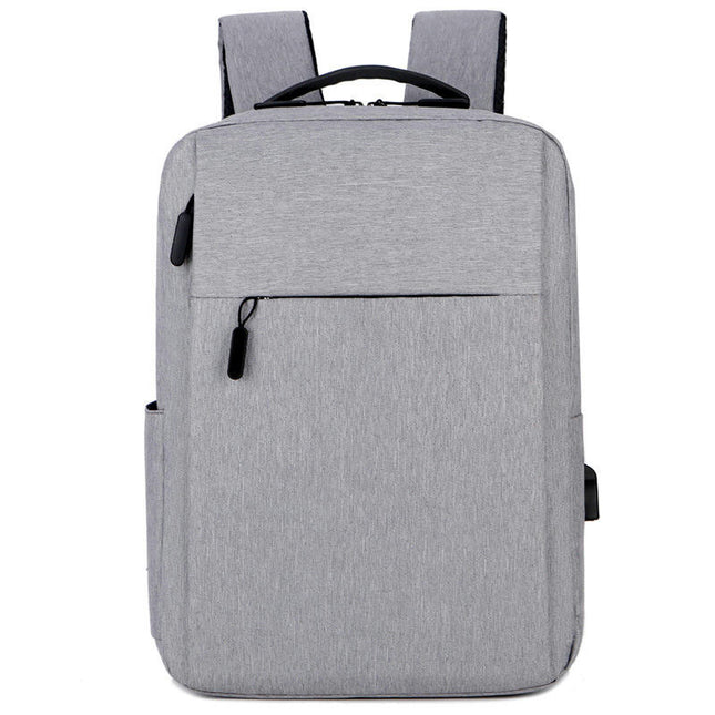 Nylon Laptop Backpack High Capacity Backpack for Men With USB Charging Port Business Backpack