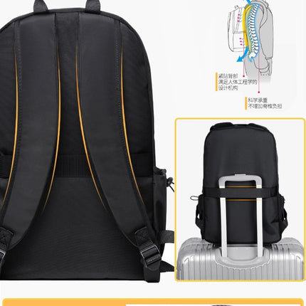 Backpack Men's Large Capacity Lightweight Waterproof Travel Computer Backpack School Bag