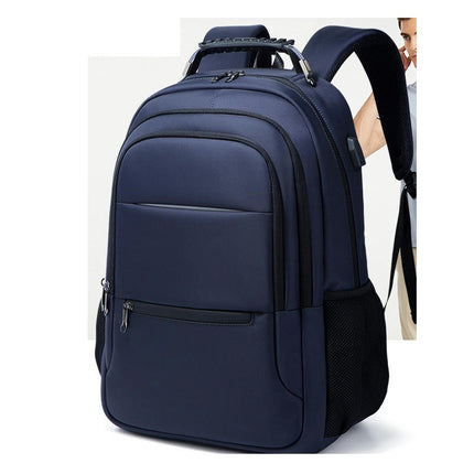 Sac à dos pour ordinateur portable, sac à dos de voyage, sac à dos d'affaires, grand sac à dos d'école étanche pour hommes