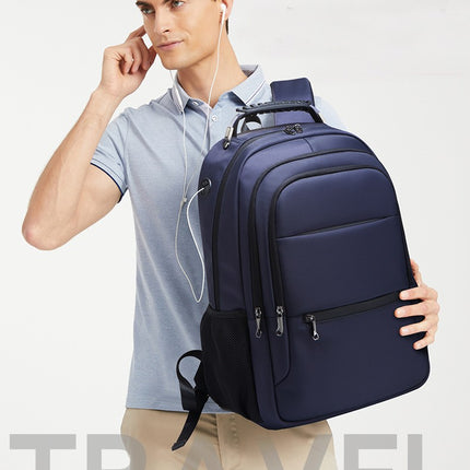 Sac à dos pour ordinateur portable, sac à dos de voyage, sac à dos d'affaires, grand sac à dos d'école étanche pour hommes