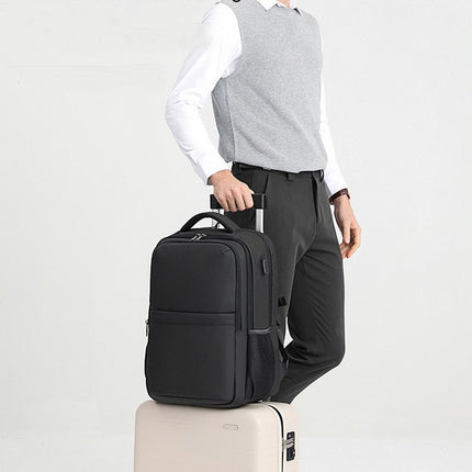 Reise-Laptop-Rucksack, großer wasserdichter Reiserucksack für Herren, Handgepäck-Rucksack