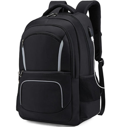 Backpack Men's With USB Backpack Outdoor Backpack Large Capacity Waterproof Business Bag