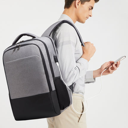 Oxford Cloth Backpack Men's Backpack Large Capacity Business Computer Backpack Travel Bag