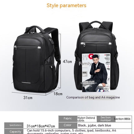 Men's Backpack Travel Backpack Computer Bag Backpack Student High Capacity School Bag