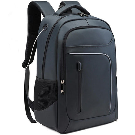 Sac à dos de voyage extra large pour ordinateur portable pour hommes, sac à dos d'affaires résistant à l'eau avec port de chargement USB