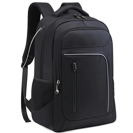 Sac à dos de voyage extra large pour ordinateur portable pour hommes, sac à dos d'affaires résistant à l'eau avec port de chargement USB